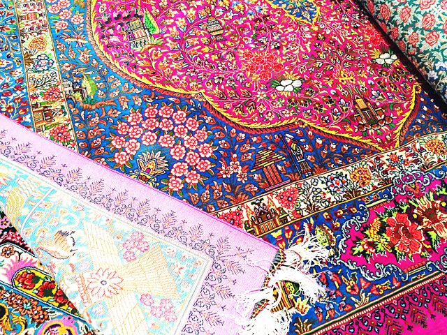 Silk On Silk Carpet