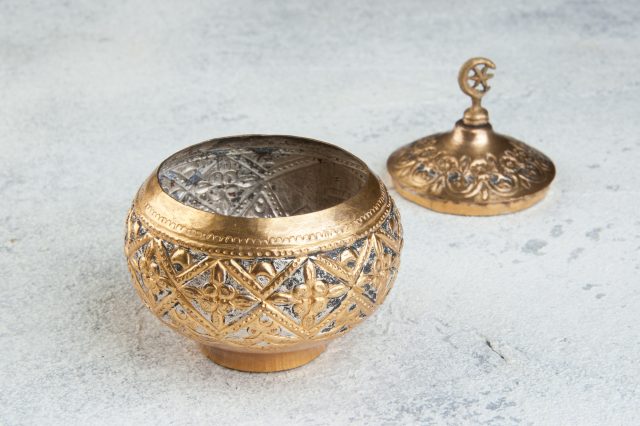 Brass Enamel Bowl